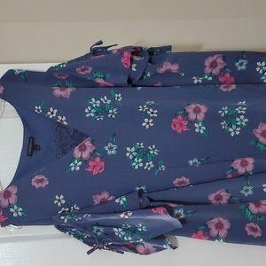 Lane Bryant cold shoulder top
